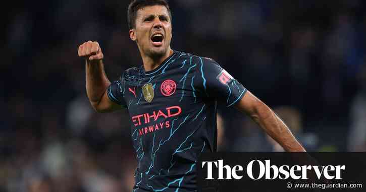 Rodri redefines role of holding midfielder to become City’s fulcrum | Jonathan Liew