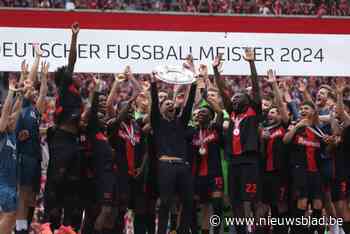 VIDEO. Met dank aan Boniface: Bayer Leverkusen eerste ongeslagen Duitse landskampioen ooit
