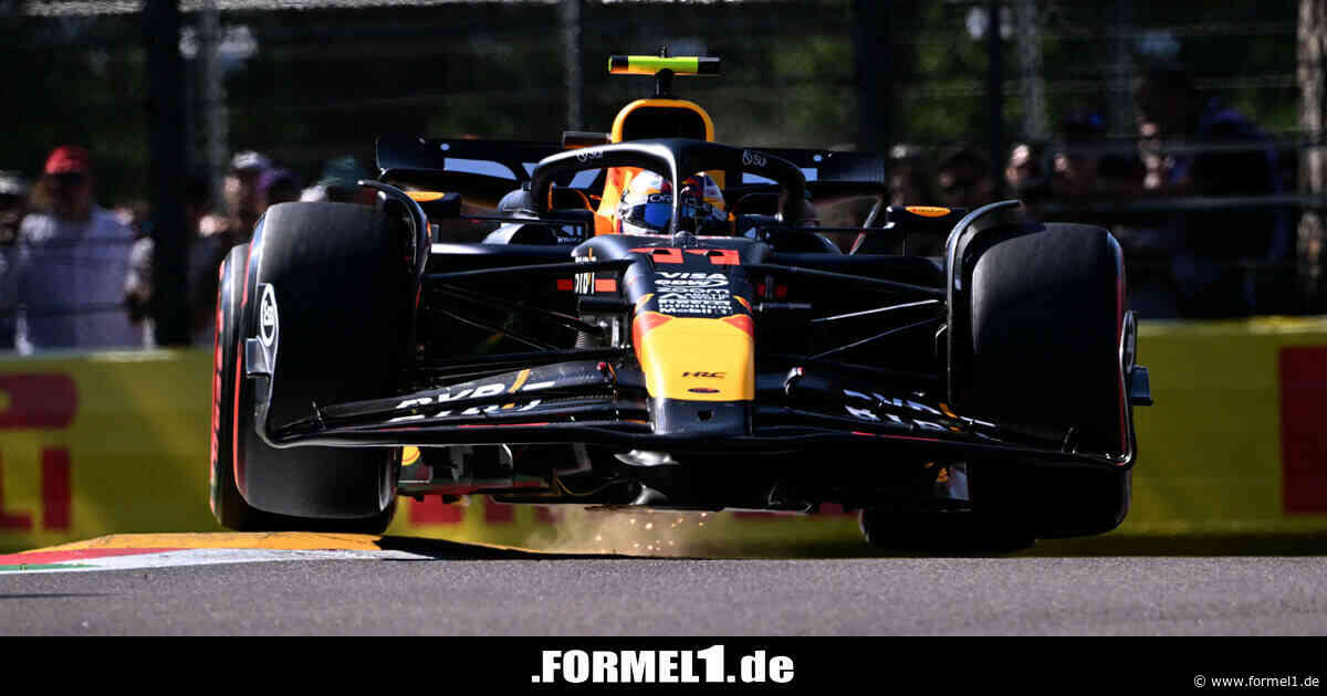 Kurios: Sergio Perez schiebt Q2-Aus in Imola auf zu viel Grip