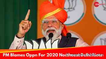 PM Modi Claims Congress Gave 123 Properties To Waqf Board In Delhi` Prime Locations, Blames Oppn For 2020 Northeast Delhi Riots