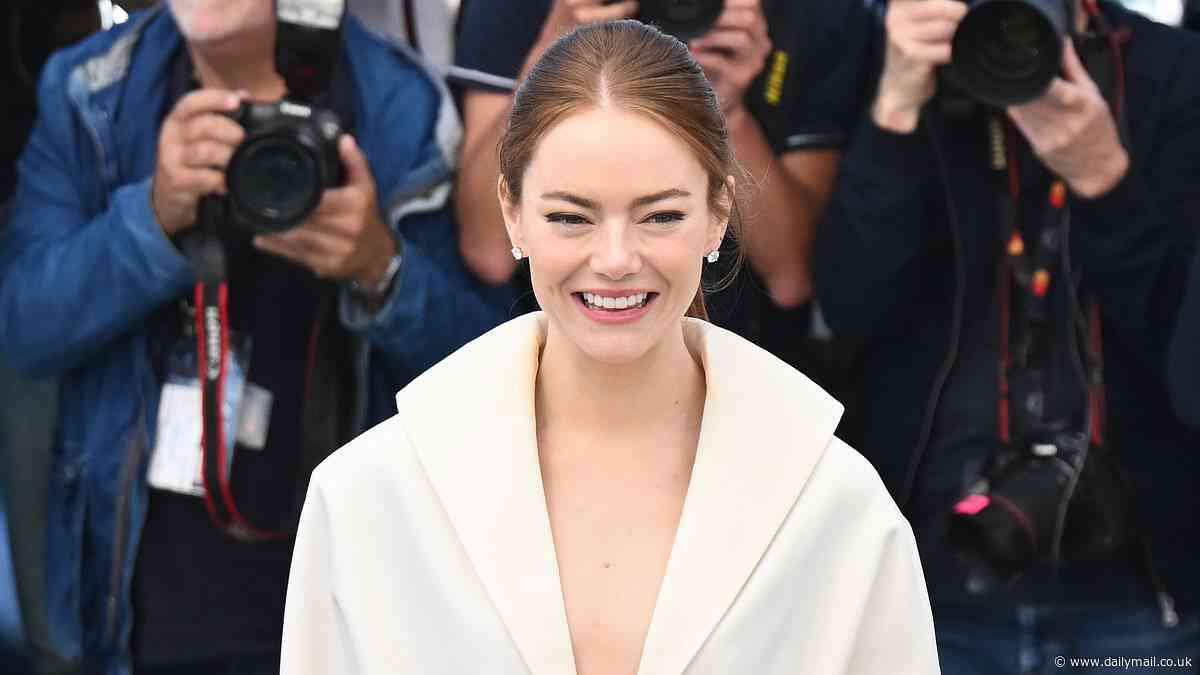 Emma Stone has sweet reaction to being called her birth name by a reporter at Cannes Film Festival
