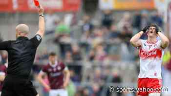 Galway beat 14-man Derry as Monaghan & Cavan lose