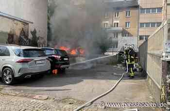 FW-DO: Fahrzeugbrand an der Hamburgerstraße