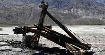 113-Year-Old Death Valley Salt Tram Tower Toppled by Driver Stuck in Mud