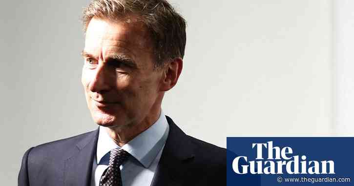 Jeremy Hunt accused of exaggerating Tories’ economic record
