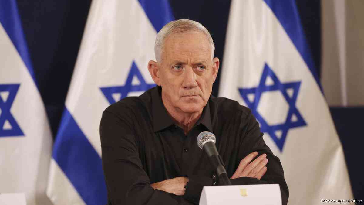 Gantz stellt Netanyahu Ultimatum für Gaza-Nachkriegsplan