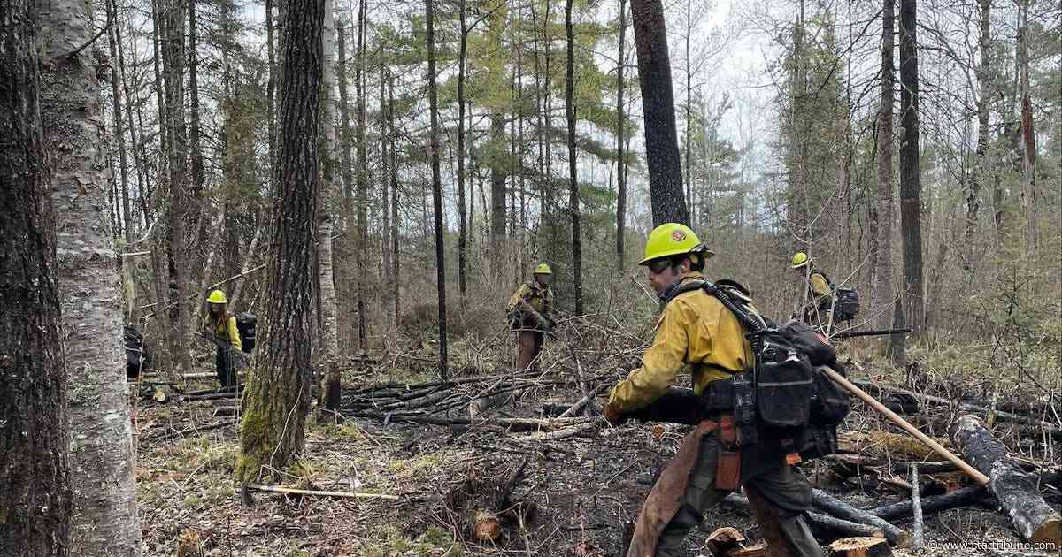 Forest Service: Superior wildfire that started with prescribed burn largely contained