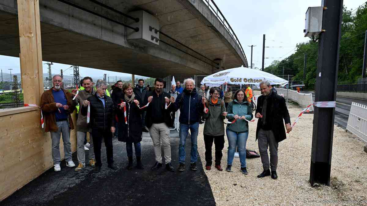 Radweg Kienlesbergbrücke: Mit dem Rad geht's jetzt leichter auf den Eselsberg