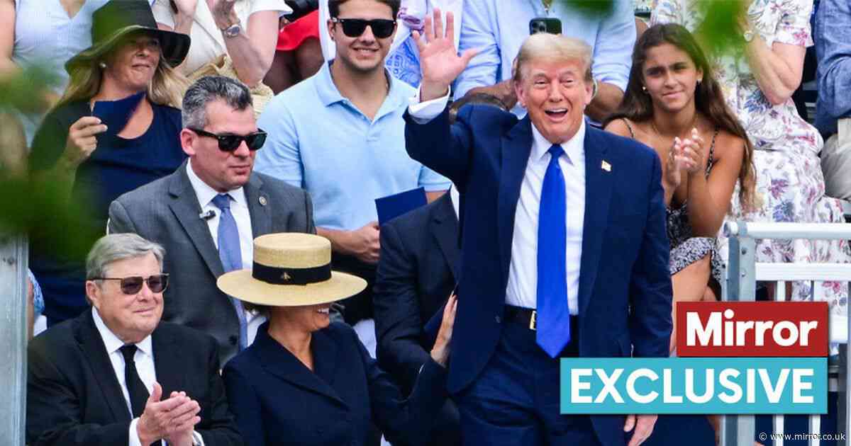 Donald Trump's 'other face' gets Melania's approval at Barron's graduation amid hush money case