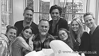 John Stamos shares rare photo with BOTH Mary-Kate and Ashley Olsen alongside the Full House cast while remembering late costar Bob Saget