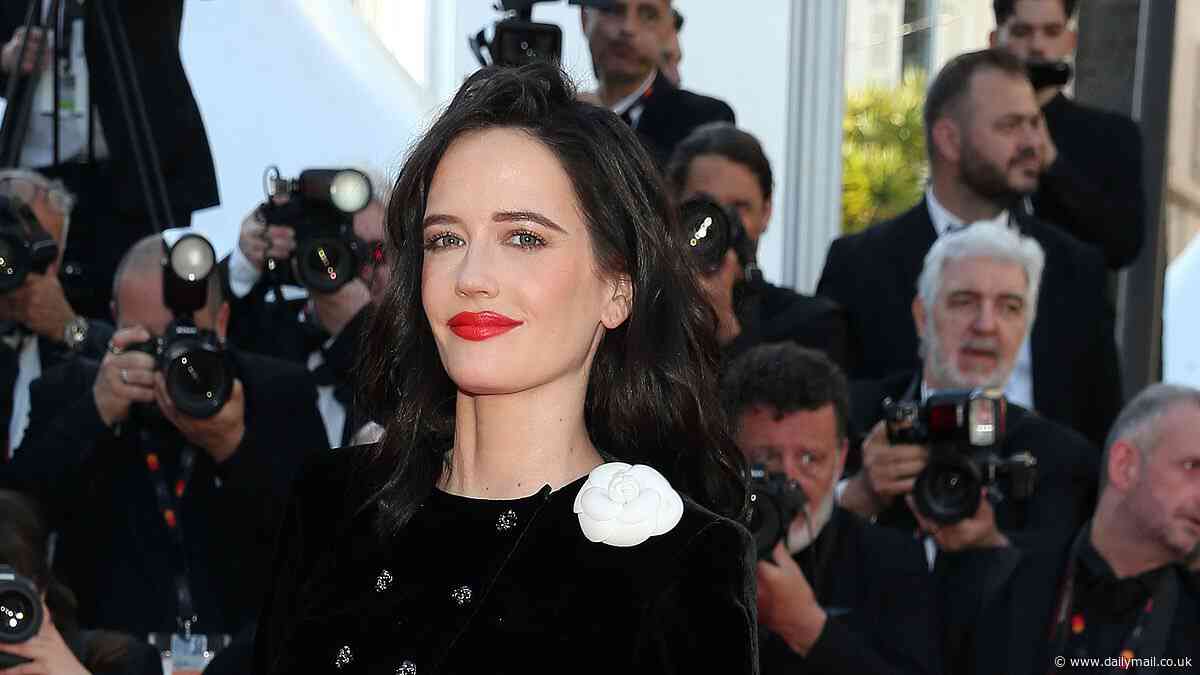 Eva Green cuts an elegant figure in Saint Laurent as she makes stunning arrival at Emilia Perez premiere for the Cannes Film Festival