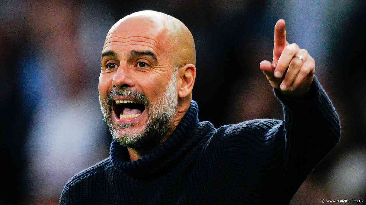 Pep Guardiola implores his Man City players to seize history and clinch their fourth Premier League title... as he warns them they will never find themselves in this position again