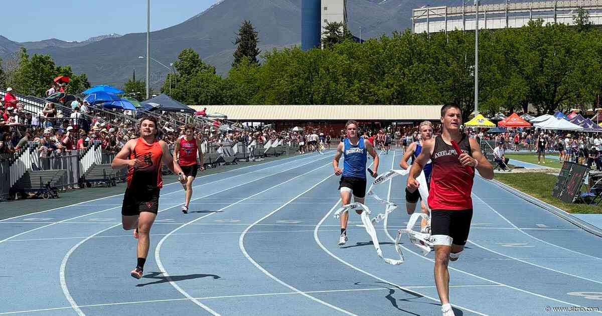 Brother of Utah State QB shows out in state track and field meet