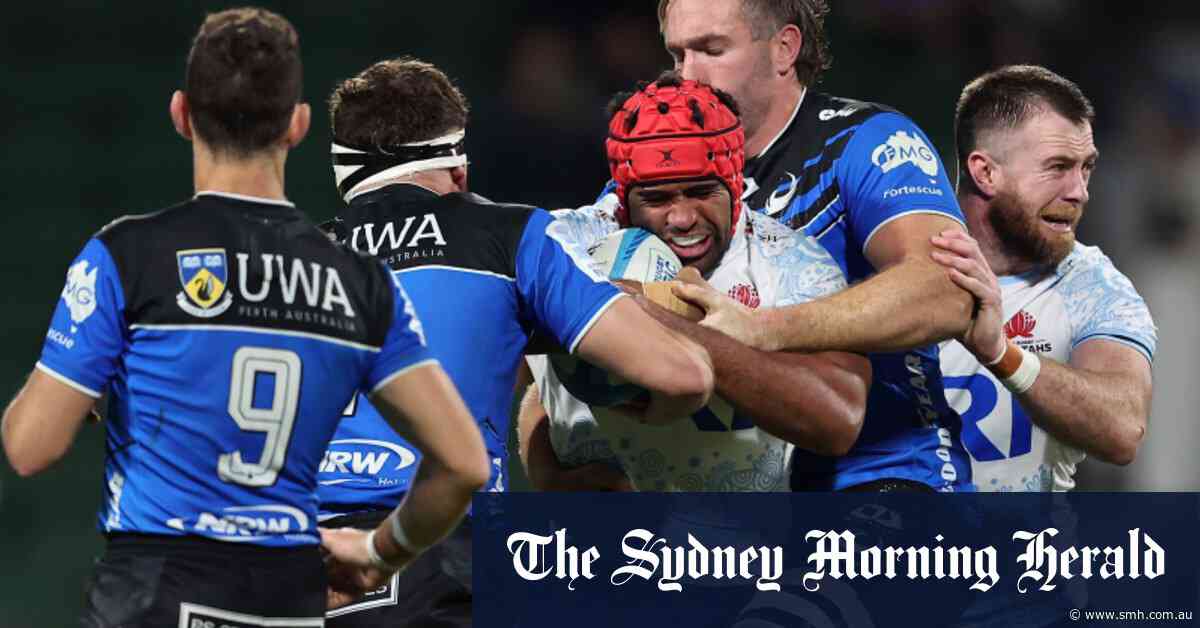 Flailing Waratahs desperate to avoid wooden spoon after tenth loss