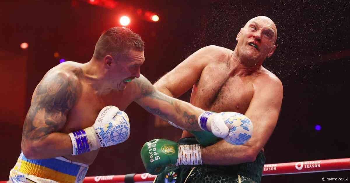Oleksandr Usyk beats Tyson Fury to be crowned undisputed heavyweight champion