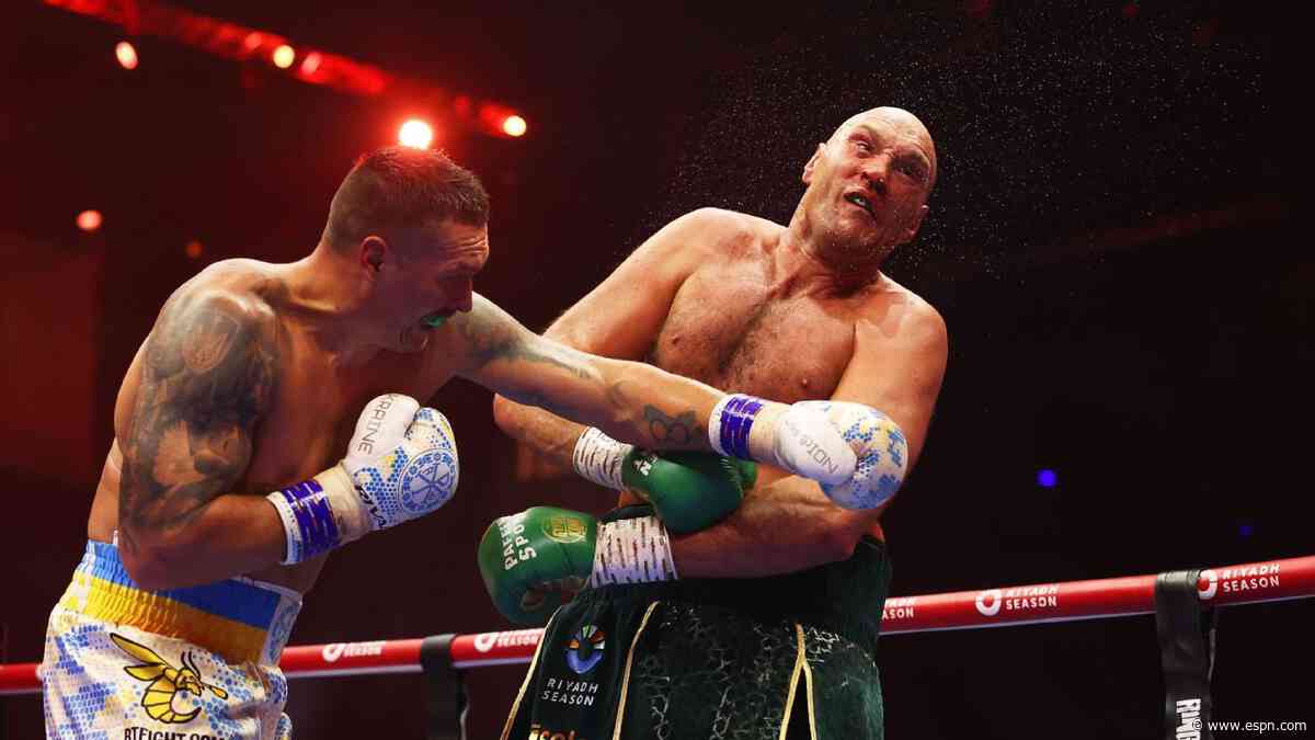 Oleksandr Usyk defeats Tyson Fury, become undisputed champion