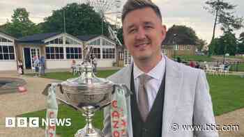 Homecoming celebration for snooker world champion