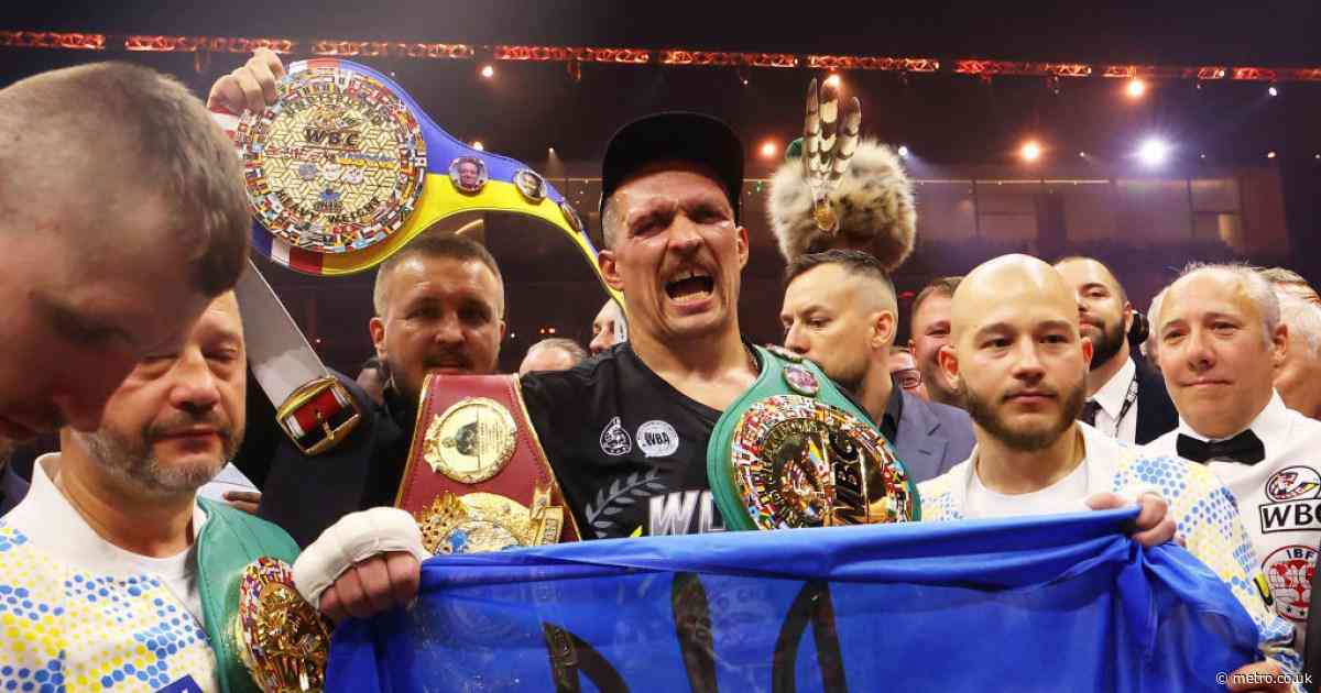 Tyson Fury slams decision defeat to Oleksandr Usyk: ‘People are siding with the country at war’