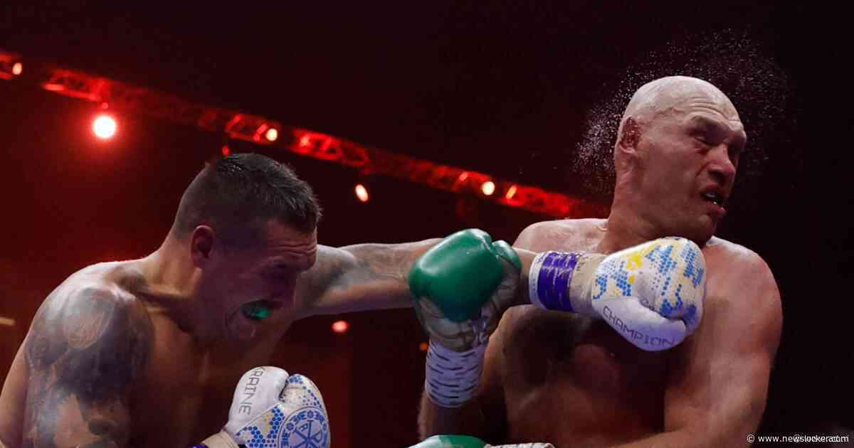 Fury leidt eerste nederlaag ooit, Usyk schrijft geschiedenis als onbetwiste wereldkampioen