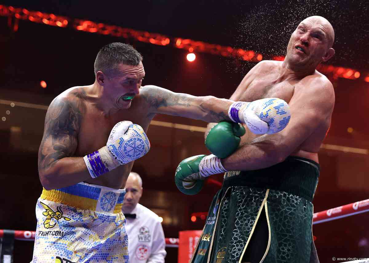 Oleksandr Usyk outpoints Tyson Fury in a classic, wins undisputed heavyweight championship