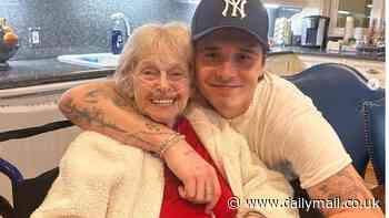 Brooklyn Beckham shares sweet tribute to wife Nicola Peltz's late grandmother as he posts an album of touching photographs and makes promise
