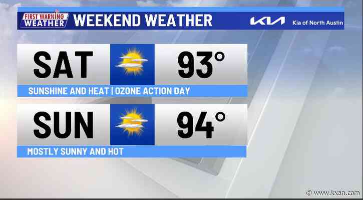 Early season heat wave to continue next week