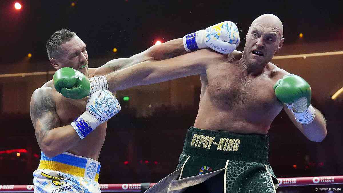 Ukrainer Schwergewichts-Champion: Profiboxer Oleksandr Usyk schlägt Tyson Fury