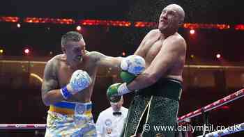 Oleksandr Usyk DEFEATS Tyson Fury via split decision to be crowned undisputed heavyweight champion of the world - after stunning comeback from the Ukrainian in Saudi Arabia