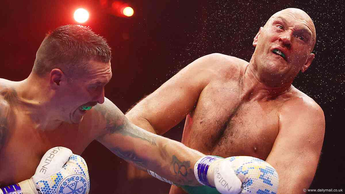 Tyson Fury should have been STOPPED in the ninth round against Oleksandr Usyk, insists David Haye as he says the referee gave the Brit 20 seconds to recover and 'it looked really bad from ringside'