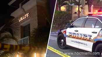 Police identify man shot and killed at Lauderhill restaurant