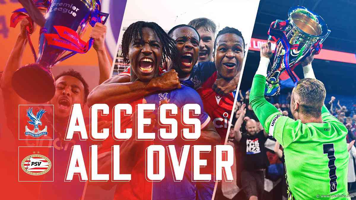Pitch-side trophy lift | Access All Over: PSV Eindhoven (H)