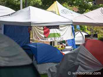 Encampment organizer prepared to 'escalate' protest at UWindsor