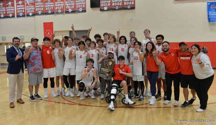 Redondo boys volleyball defeats St. Margaret’s to win first CIF SoCal Regional title