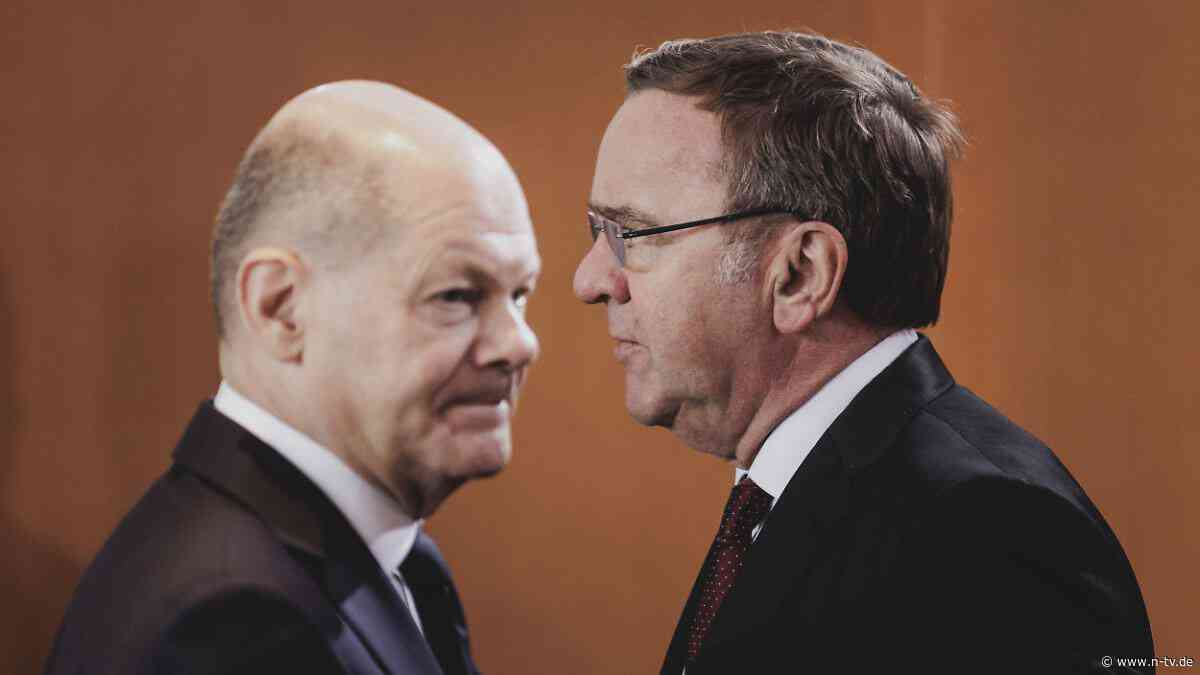 "Böses Erwachen mit Scholz": Erster SPD-Politiker sieht Pistorius als Kanzlerkandidaten