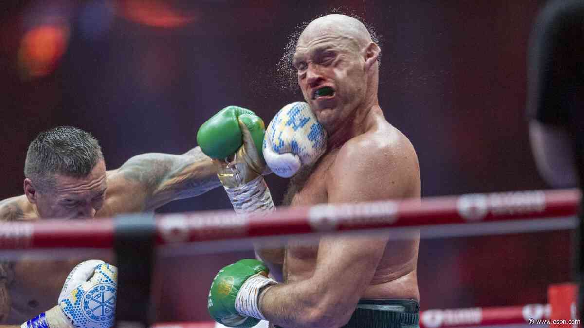 Usyk vs. Fury was exactly what the sport of boxing has been missing