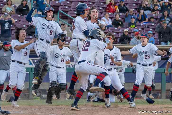 Beckman beats St. John Bosco with walk-off hit in 8th to win Division 3 baseball title