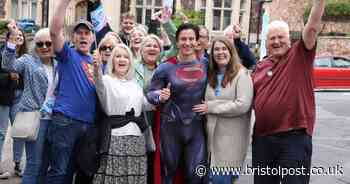 Superman-suited runner finishes 46 half-marathons in 46 weeks in memory of son