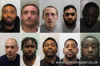 Jailed in May so far including Met Police officer and rapist