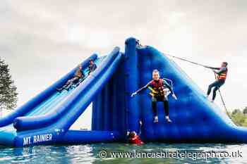 Blackpool: Aqua adventure centre with floating playground opening