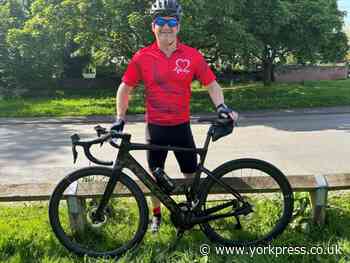 Harrogate: Mike Salt plans 100 mile cycle after heart attack