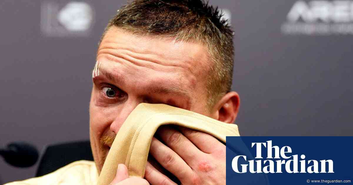 ‘I am ready for a rematch’: Usyk looks to family and future after world title win