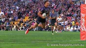 NRL LIVE — Storm set Suncorp alight after two terrific tries in quick succession