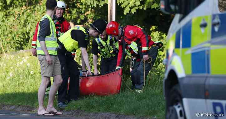 Huge search overnight after two boys go missing in river