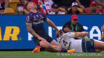 NRL LIVE — Munster re-aggravates ‘nasty’ groin injury in jarring scenes as Storm race clear