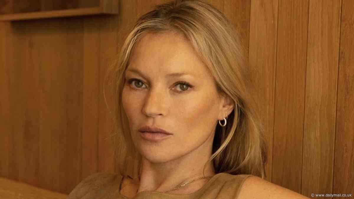 Kate Moss launches her own signature make-up range just like fashion rival Victoria Beckham - after 'flop' of wellness brand Cosmoss