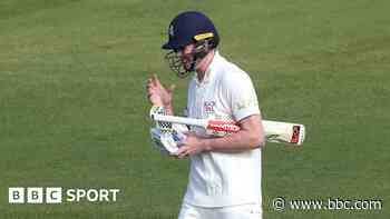 Crawley out for duck as Kent struggle against Somerset