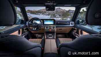 Mercedes G-Class, the interior in detail