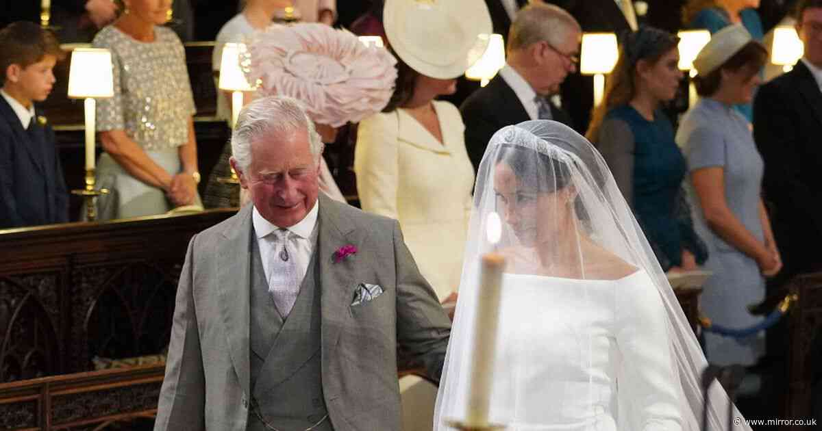 Meghan Markle's unconventional four-word response after King Charles offered to walk her down the aisle
