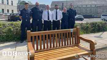 Reflection benches honour former submariner