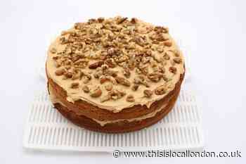 Recipe for Walnut Cake with coffee butter cream